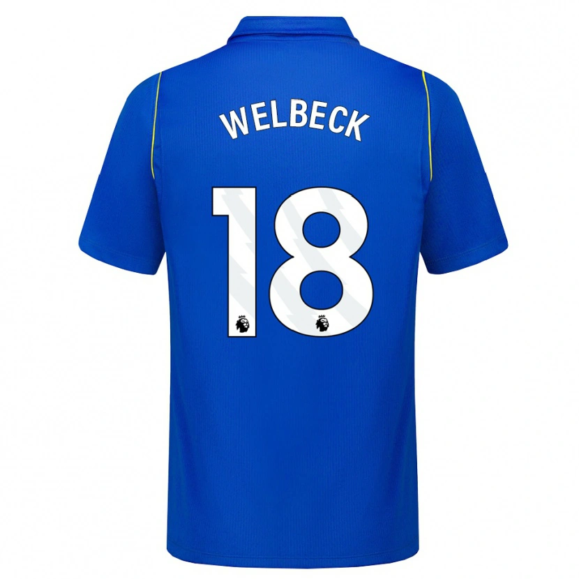 Danxen Damen Danny Welbeck #18 Blau Gelb Heimtrikot Trikot 2026/27 T-Shirt Österreich