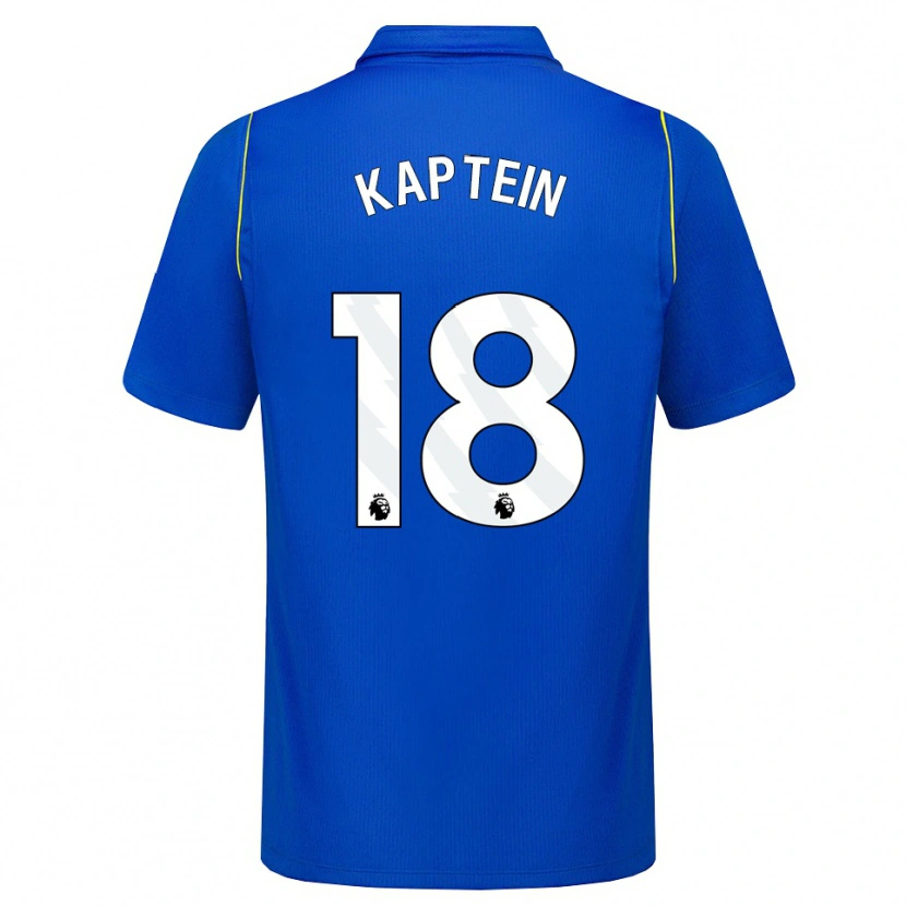 Danxen Damen Wieke Kaptein #18 Blau Gelb Heimtrikot Trikot 2026/27 T-Shirt Österreich