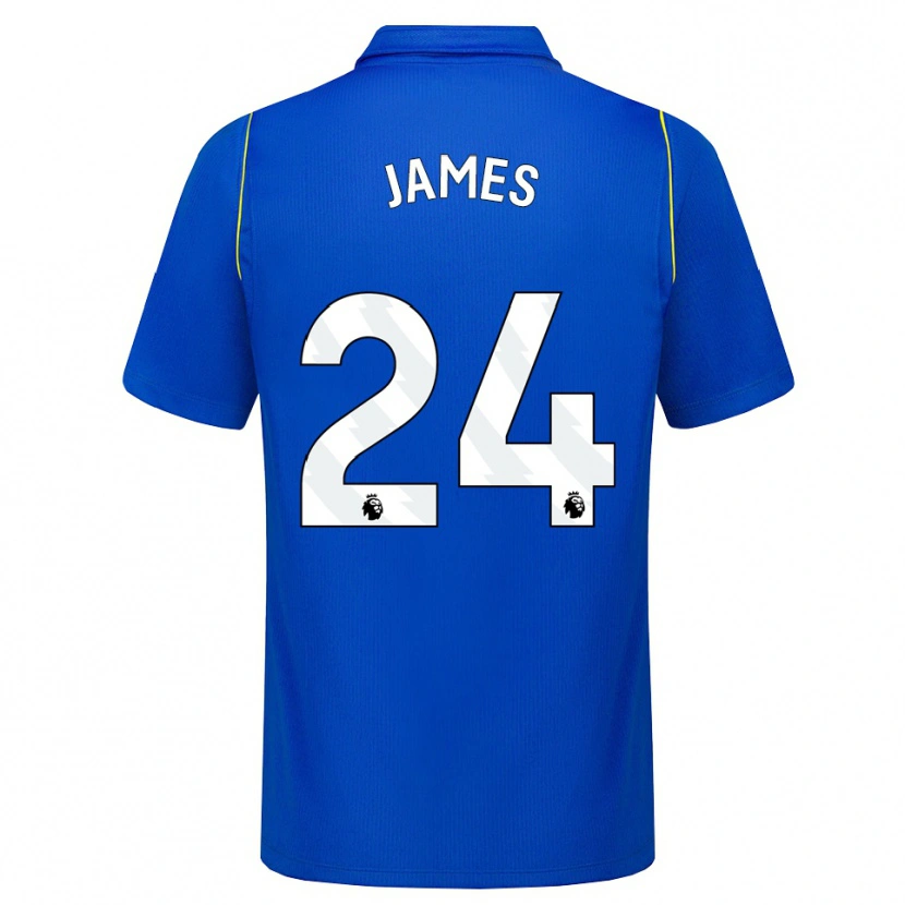 Danxen Damen Reece James #24 Blau Gelb Heimtrikot Trikot 2026/27 T-Shirt Österreich