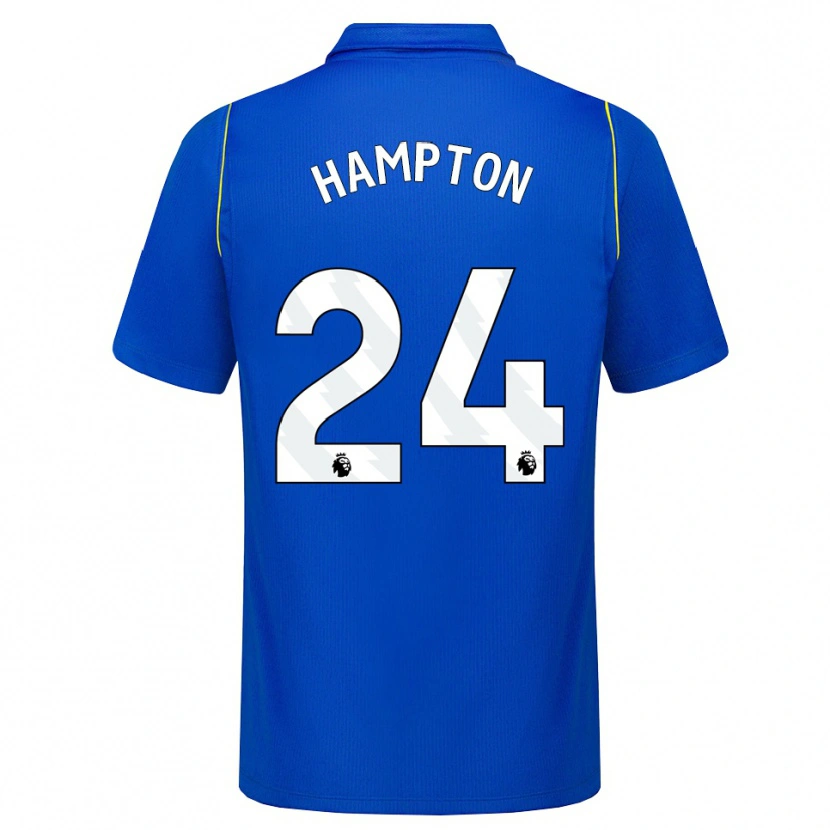 Danxen Damen Hannah Hampton #24 Blau Gelb Heimtrikot Trikot 2026/27 T-Shirt Österreich