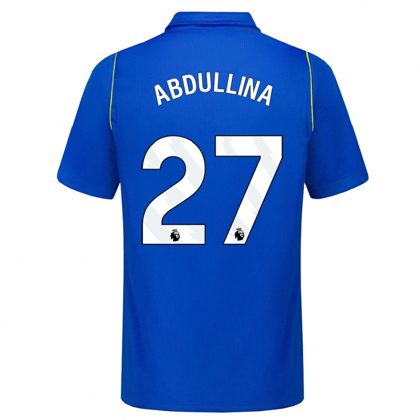 Danxen Damen Alsu Abdullina #27 Blau Gelb Heimtrikot Trikot 2026/27 T-Shirt Österreich