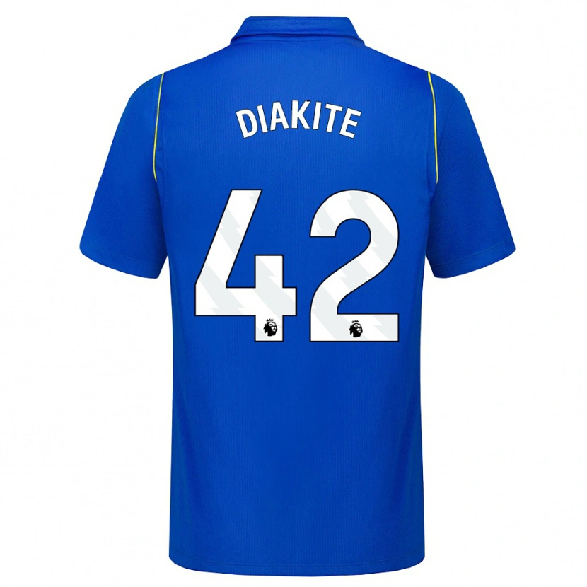 Danxen Damen Calvin Diakite #42 Blau Gelb Heimtrikot Trikot 2026/27 T-Shirt Österreich