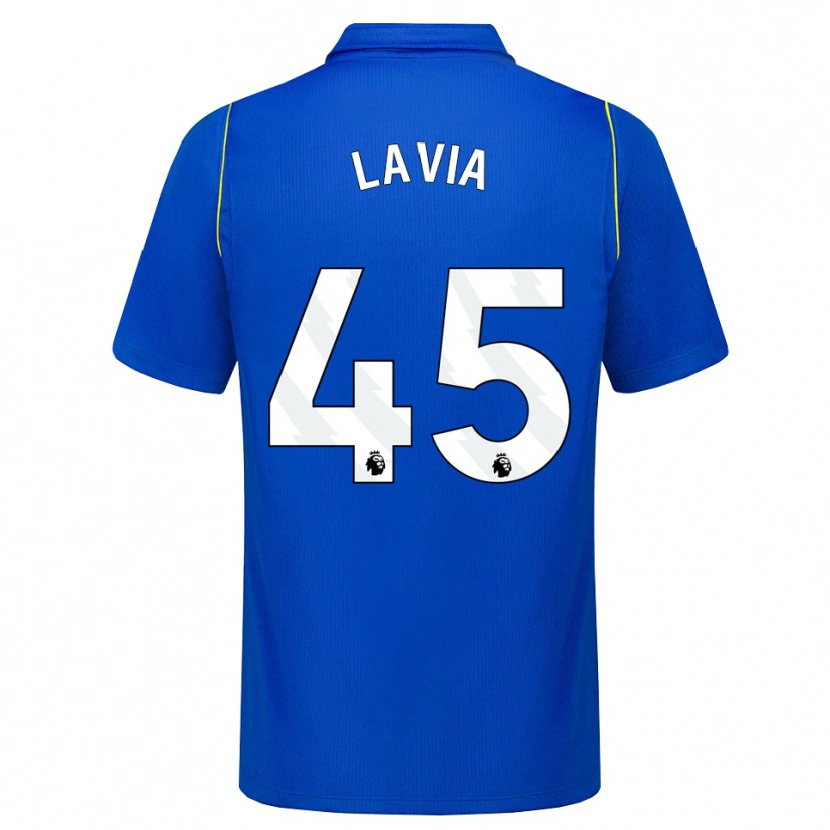 Danxen Damen Roméo Lavia #45 Blau Gelb Heimtrikot Trikot 2026/27 T-Shirt Österreich