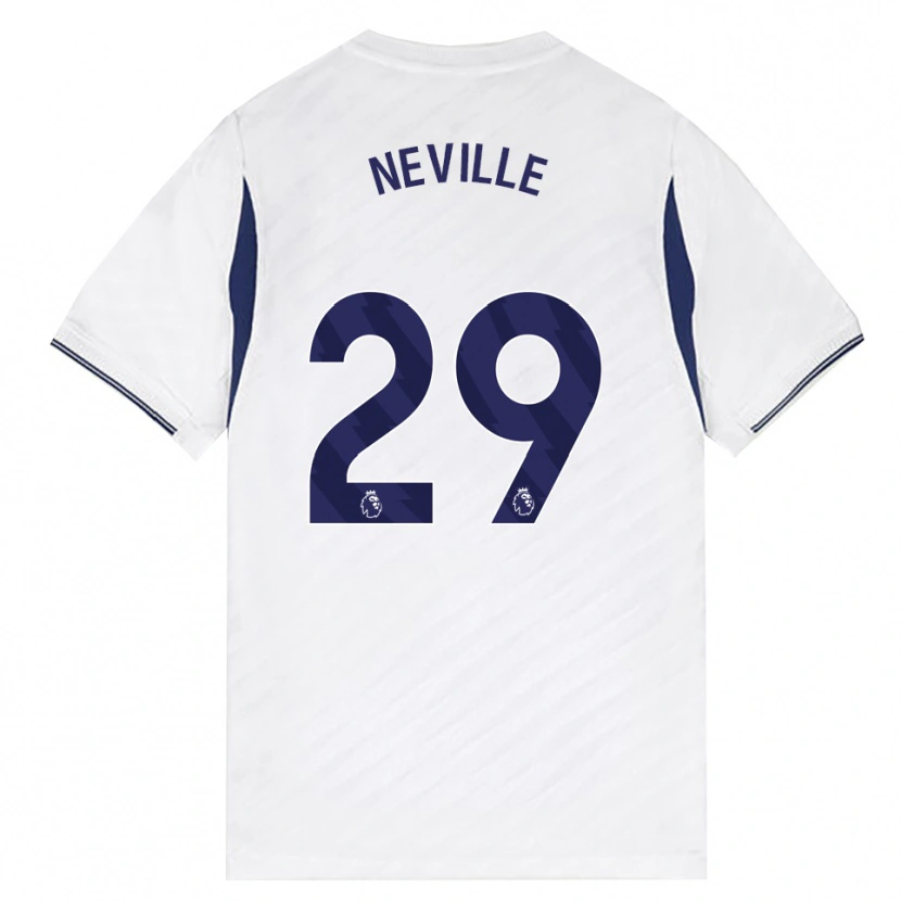Danxen Damen Ashleigh Neville #29 Weiß Rot Violett Heimtrikot Trikot 2026/27 T-Shirt Österreich