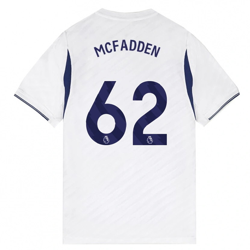 Danxen Damen Max Mcfadden #62 Weiß Rot Violett Heimtrikot Trikot 2026/27 T-Shirt Österreich