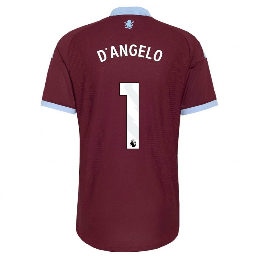 Danxen Damen Sabrina D'angelo #1 Kornblumenblau Burgund Heimtrikot Trikot 2026/27 T-Shirt Österreich