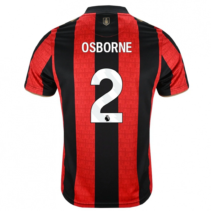 Danxen Damen Charlie Osborne #2 Goldgelb Rot Schwarz Heimtrikot Trikot 2026/27 T-Shirt Österreich