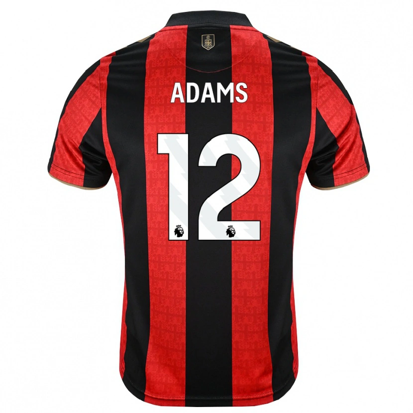 Danxen Damen Tyler Adams #12 Goldgelb Rot Schwarz Heimtrikot Trikot 2026/27 T-Shirt Österreich