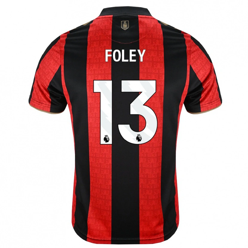 Danxen Damen Erin Foley #13 Goldgelb Rot Schwarz Heimtrikot Trikot 2026/27 T-Shirt Österreich
