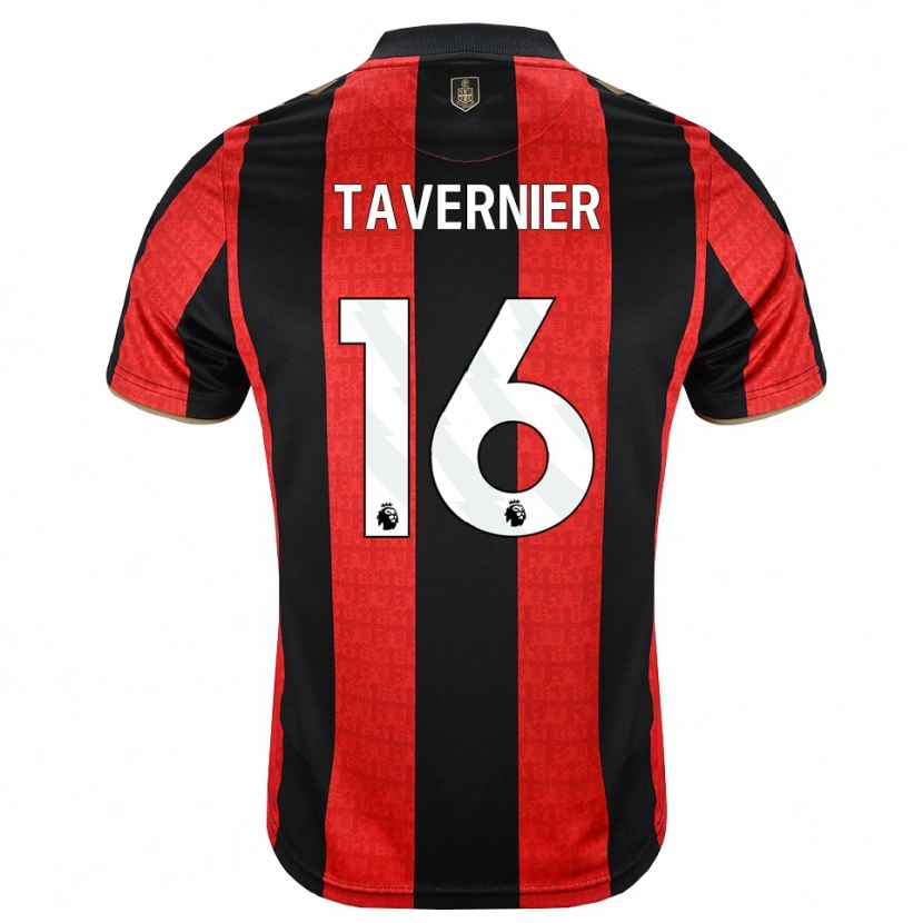 Danxen Damen Marcus Tavernier #16 Goldgelb Rot Schwarz Heimtrikot Trikot 2026/27 T-Shirt Österreich