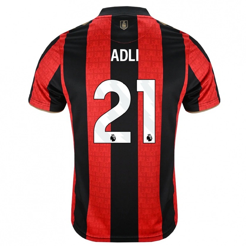 Danxen Damen Amine Adli #21 Goldgelb Rot Schwarz Heimtrikot Trikot 2026/27 T-Shirt Österreich