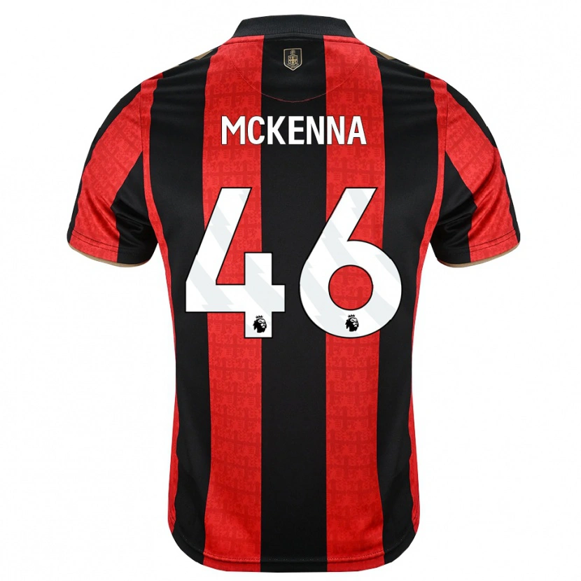 Danxen Damen Callan Mckenna #46 Goldgelb Rot Schwarz Heimtrikot Trikot 2026/27 T-Shirt Österreich