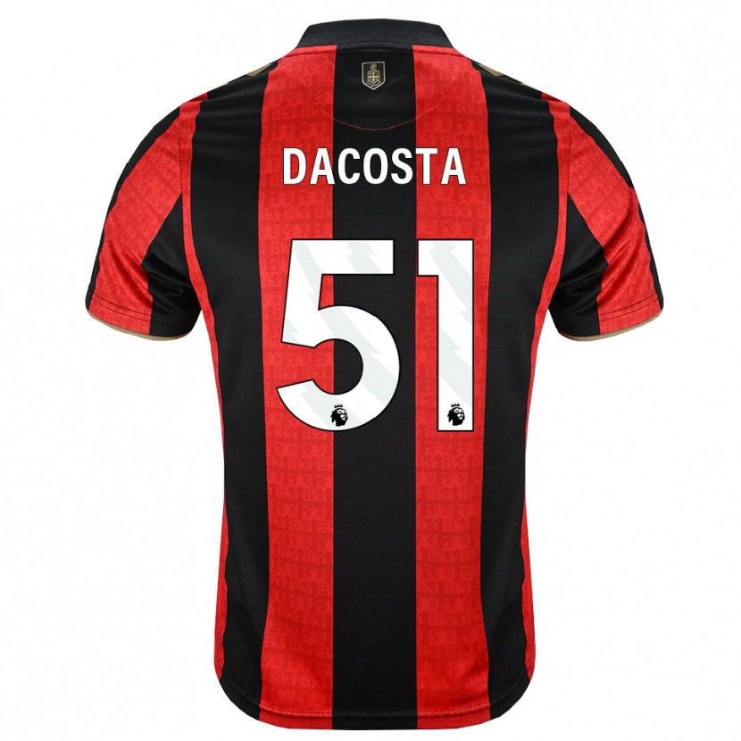 Danxen Damen Malcom Dacosta González #51 Goldgelb Rot Schwarz Heimtrikot Trikot 2026/27 T-Shirt Österreich