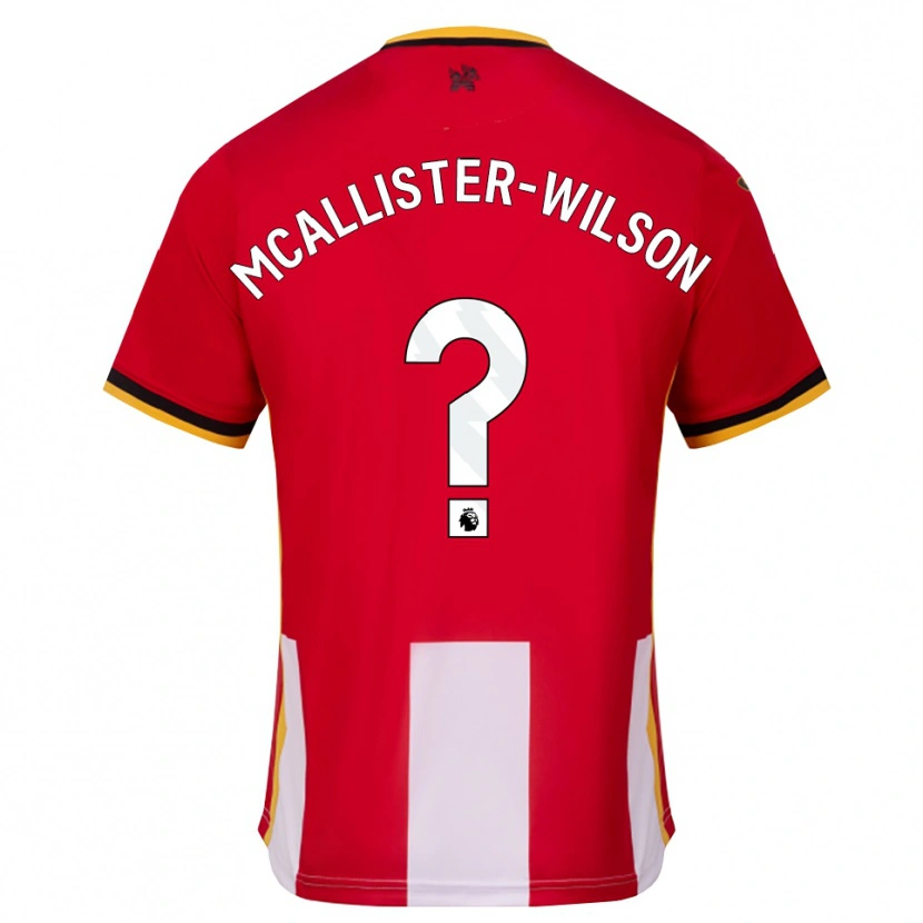 Danxen Damen Zack Mcallister-Wilson #0 Gelb Schwarz Rot Heimtrikot Trikot 2026/27 T-Shirt Österreich