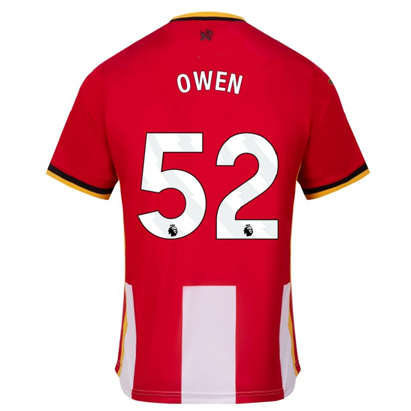 Danxen Damen Riley Owen #52 Gelb Schwarz Rot Heimtrikot Trikot 2026/27 T-Shirt Österreich