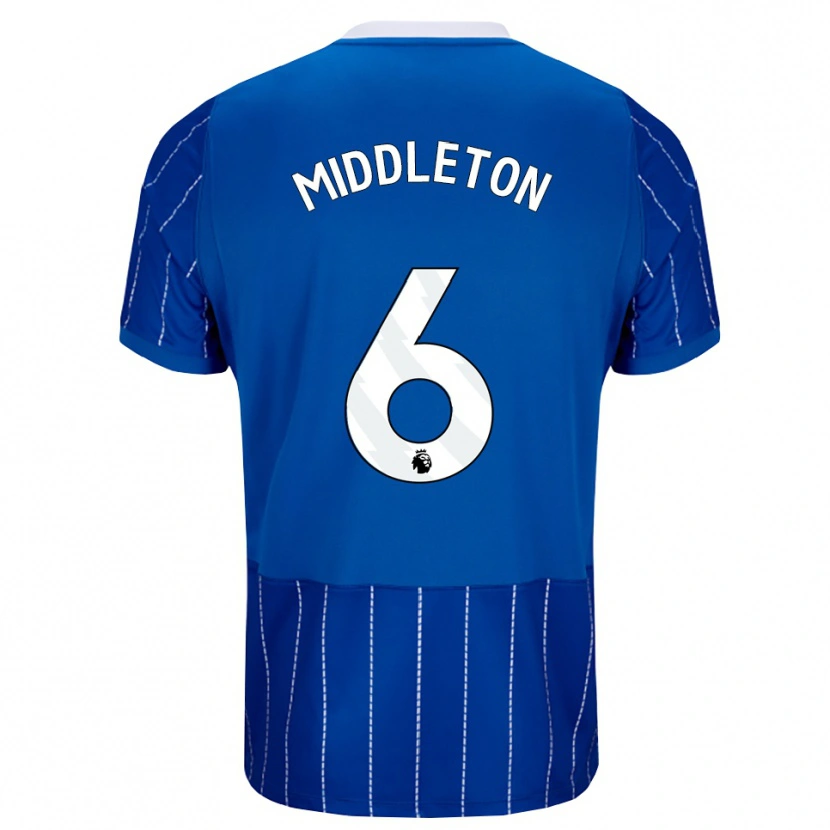 Danxen Damen Jesse Middleton #6 Mittelblau Weiß Heimtrikot Trikot 2026/27 T-Shirt Österreich