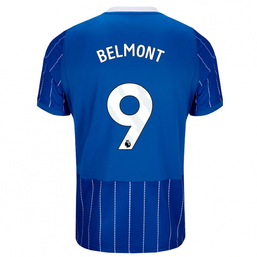 Danxen Damen Joe Belmont #9 Mittelblau Weiß Heimtrikot Trikot 2026/27 T-Shirt Österreich