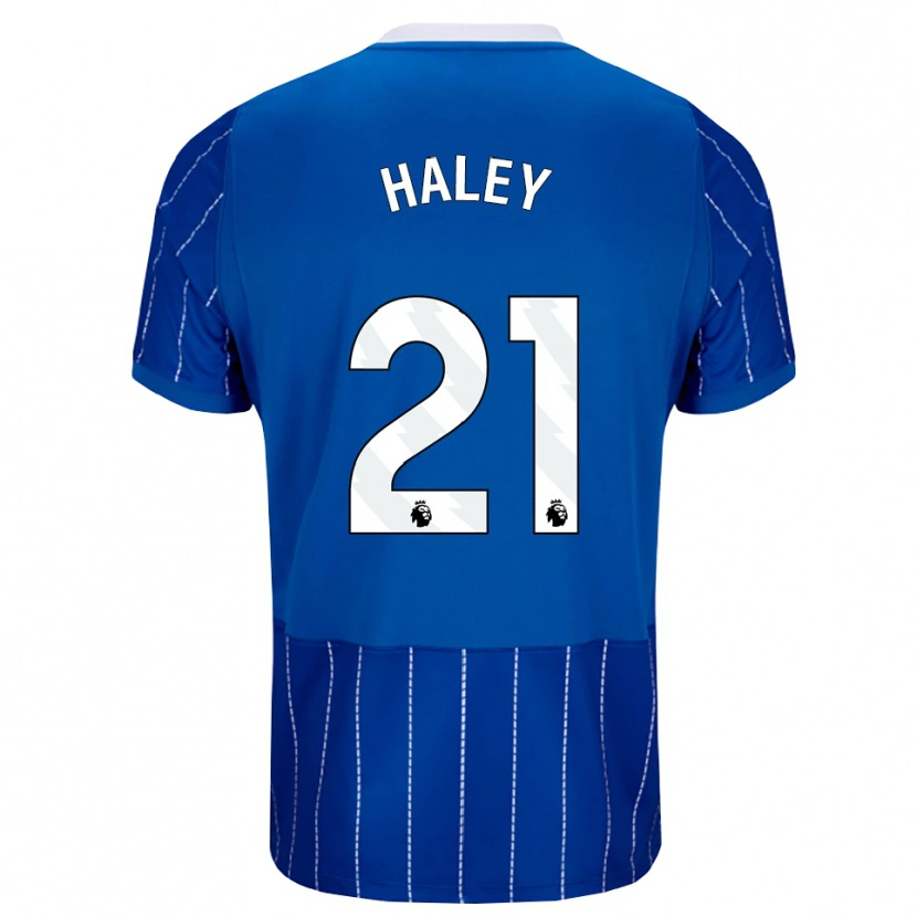 Danxen Damen Madison Haley #21 Mittelblau Weiß Heimtrikot Trikot 2026/27 T-Shirt Österreich