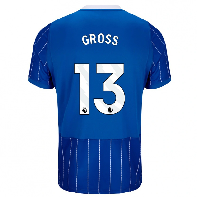 Danxen Damen Pascal Groß #13 Mittelblau Weiß Heimtrikot Trikot 2026/27 T-Shirt Österreich