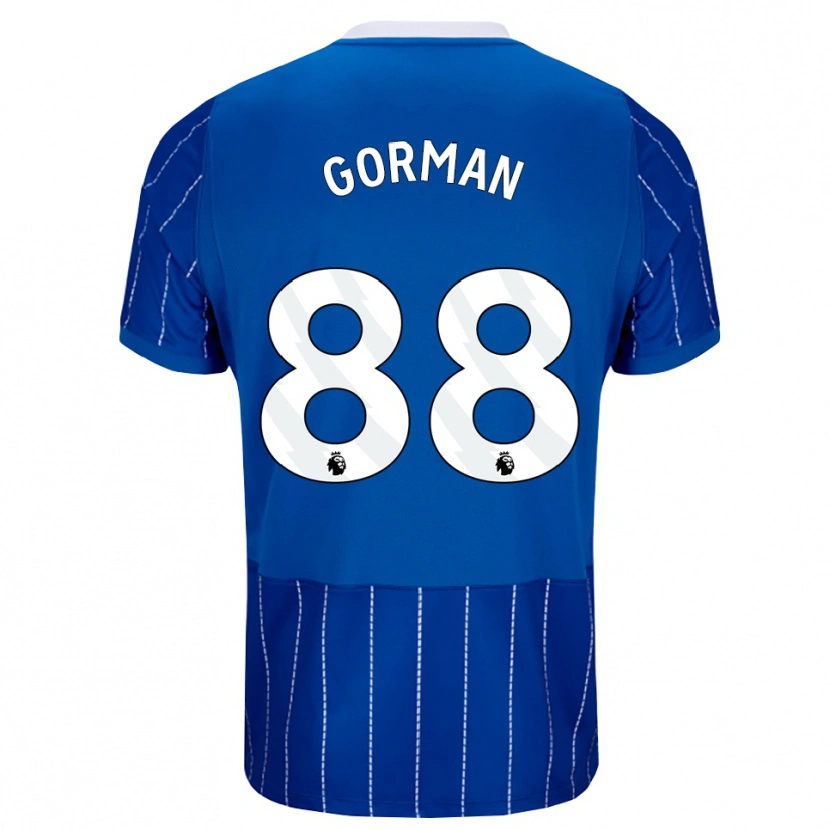 Danxen Damen Ronnie Gorman #88 Mittelblau Weiß Heimtrikot Trikot 2026/27 T-Shirt Österreich