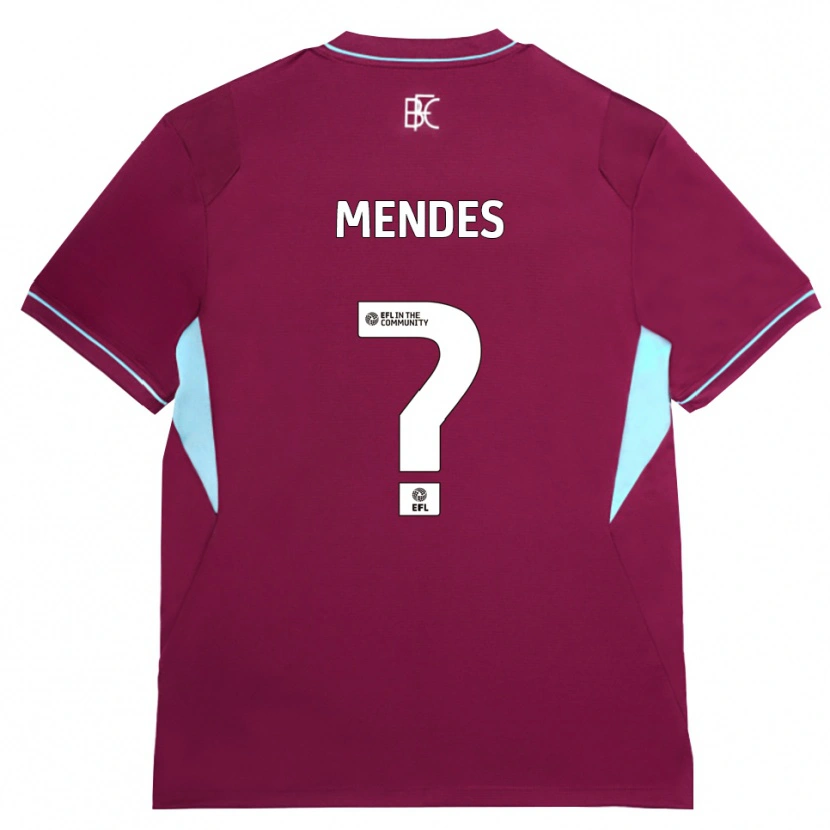 Danxen Damen João Mendes #0 Burgund Grün Heimtrikot Trikot 2026/27 T-Shirt Österreich