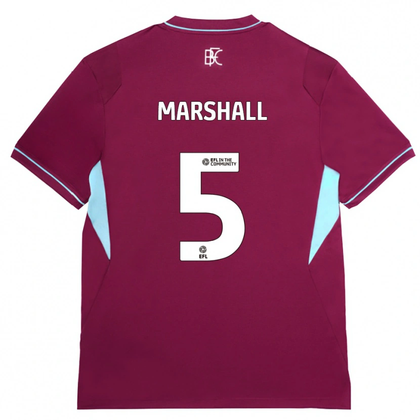 Danxen Damen Georgia Marshall #5 Burgund Grün Heimtrikot Trikot 2026/27 T-Shirt Österreich