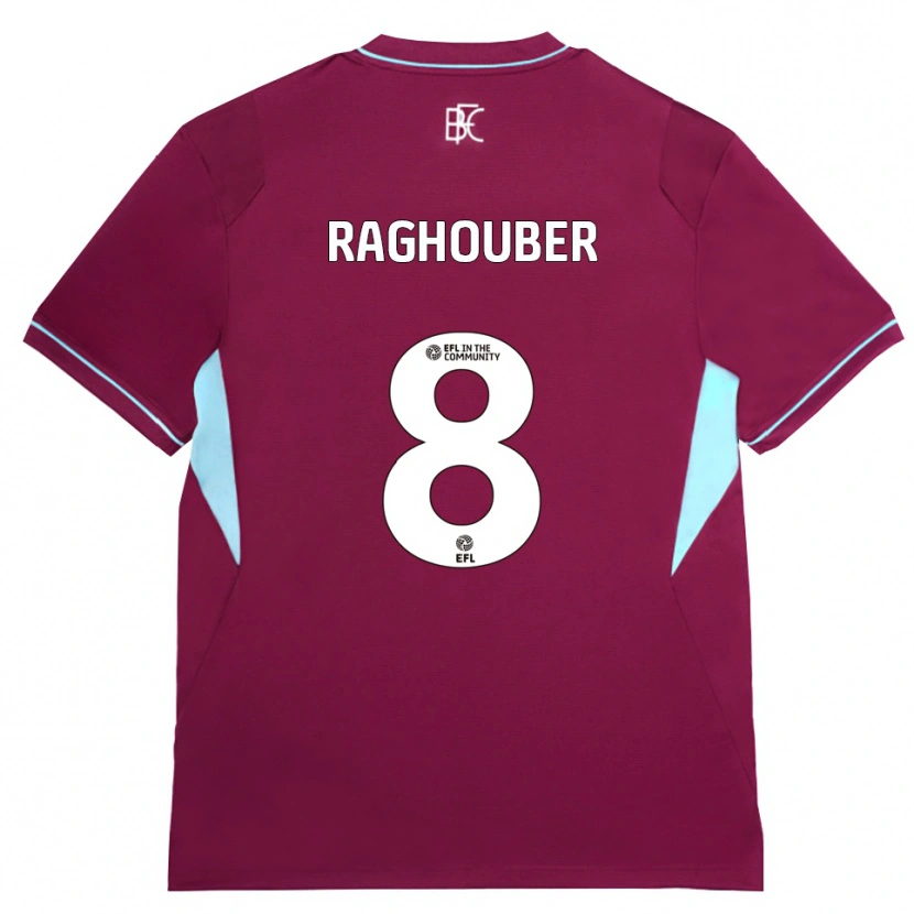 Danxen Damen Ugo Raghouber #8 Burgund Grün Heimtrikot Trikot 2026/27 T-Shirt Österreich