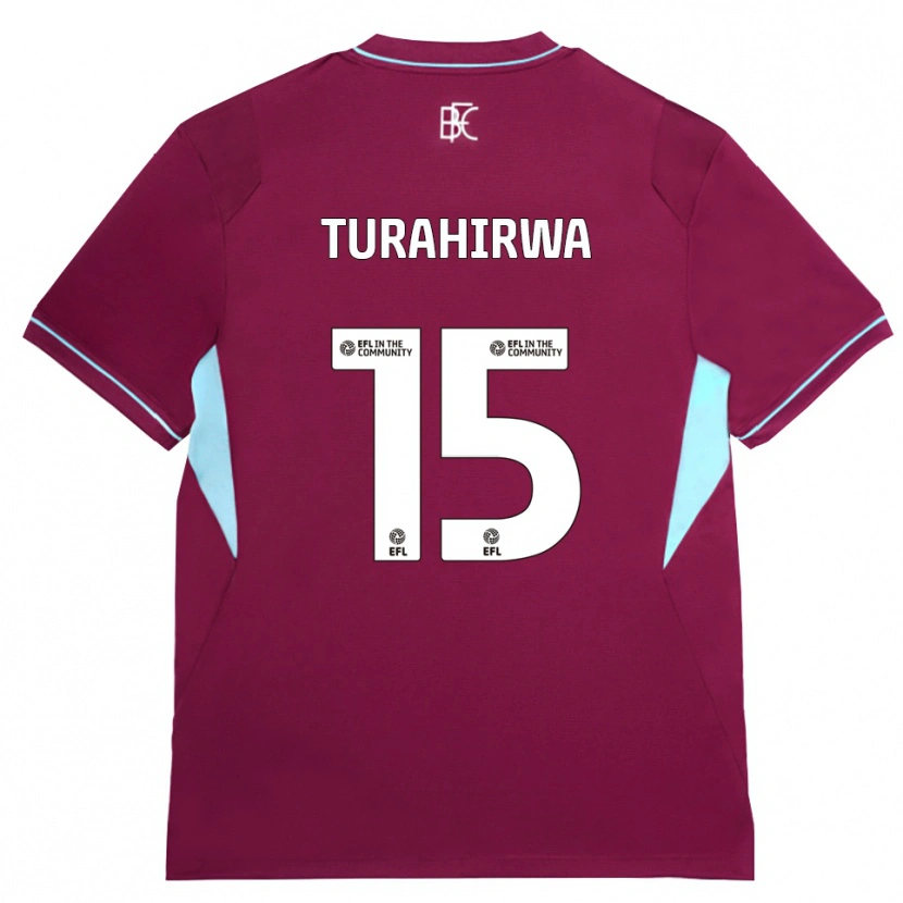 Danxen Damen Elijah Turahirwa #15 Burgund Grün Heimtrikot Trikot 2026/27 T-Shirt Österreich