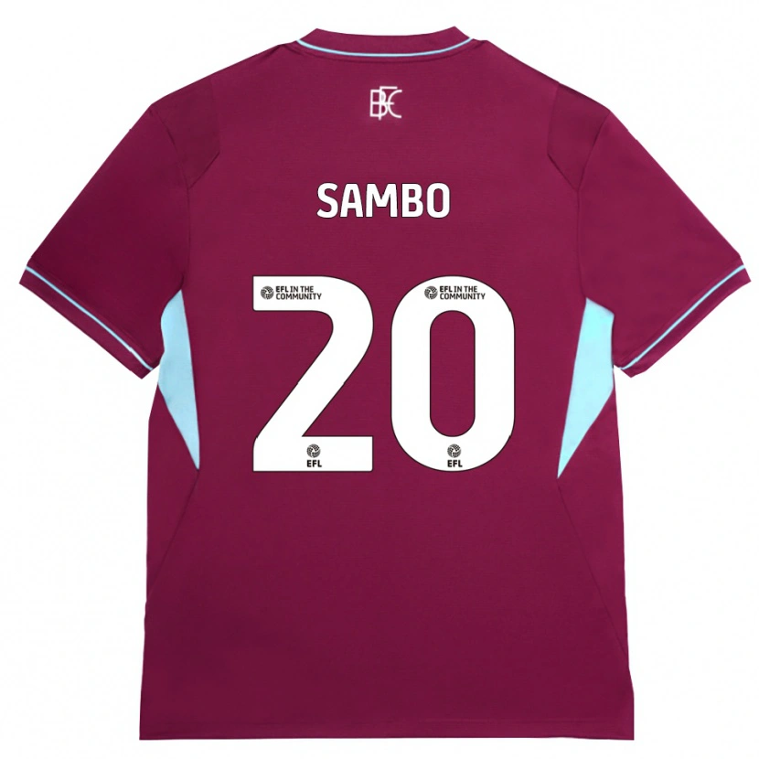 Danxen Damen Shurandy Sambo #20 Burgund Grün Heimtrikot Trikot 2026/27 T-Shirt Österreich