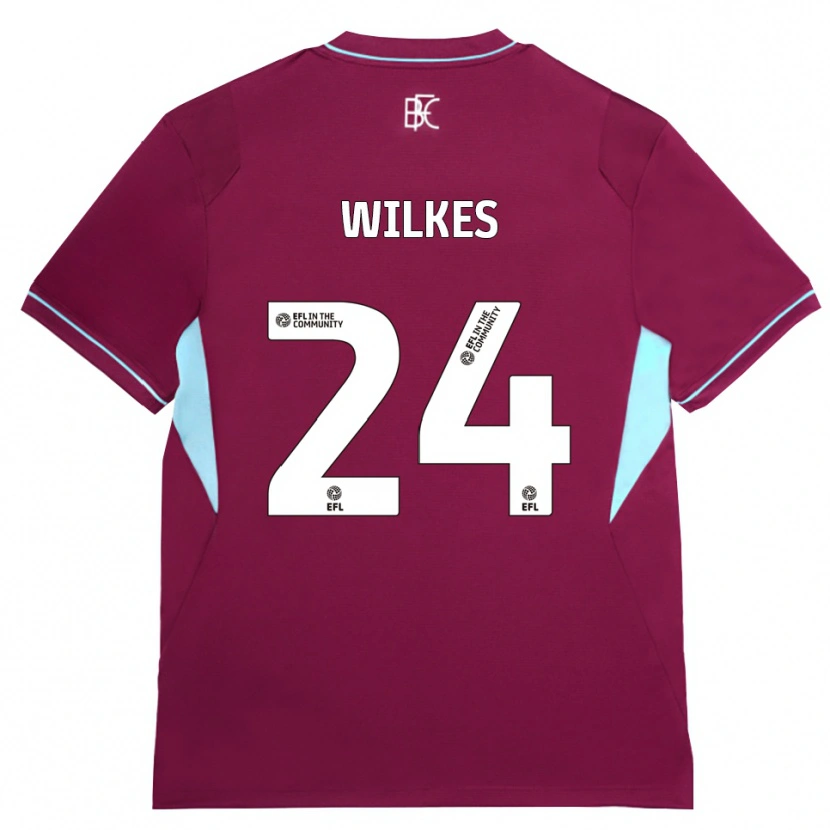 Danxen Damen Tilly Wilkes #24 Burgund Grün Heimtrikot Trikot 2026/27 T-Shirt Österreich