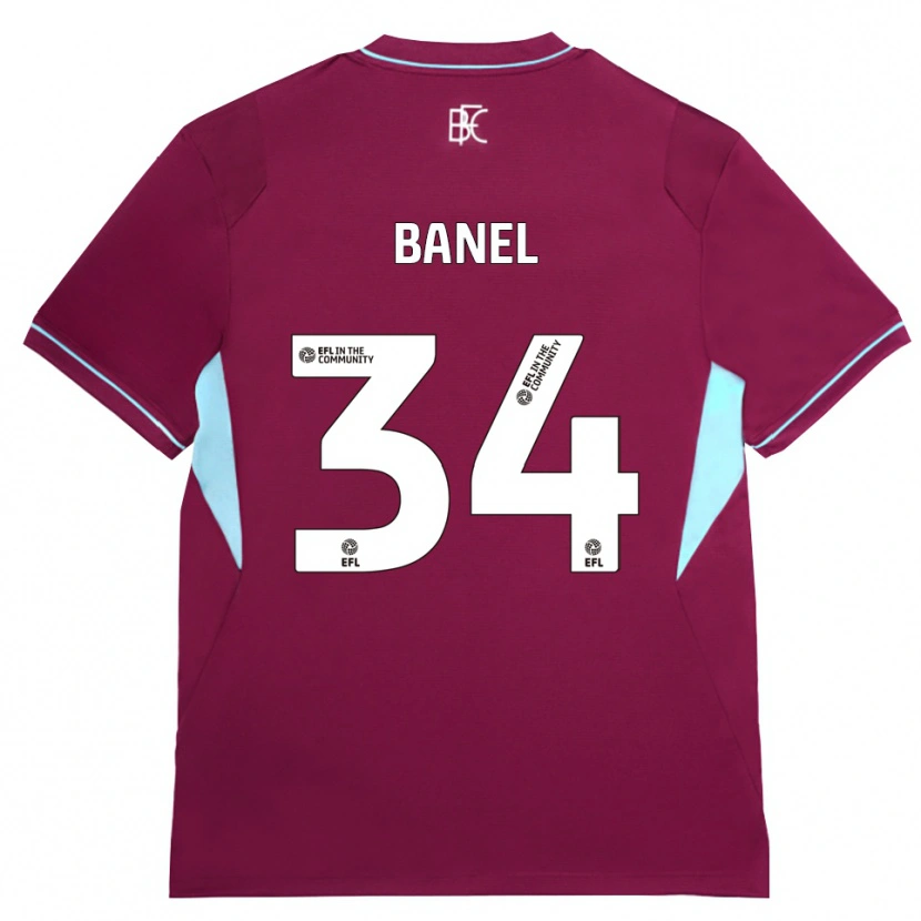 Danxen Damen Jaydon Banel #34 Burgund Grün Heimtrikot Trikot 2026/27 T-Shirt Österreich