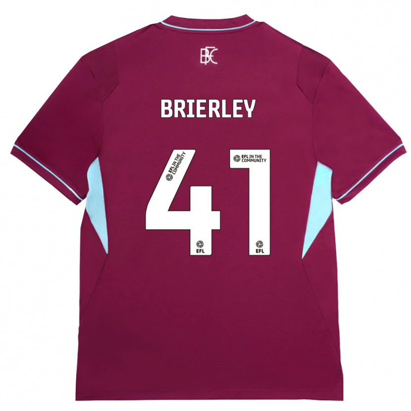 Danxen Damen George Brierley #41 Burgund Grün Heimtrikot Trikot 2026/27 T-Shirt Österreich