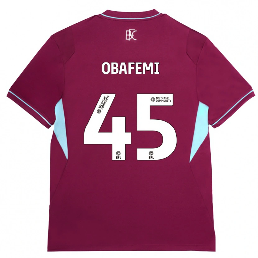 Danxen Damen Michael Obafemi #45 Burgund Grün Heimtrikot Trikot 2026/27 T-Shirt Österreich