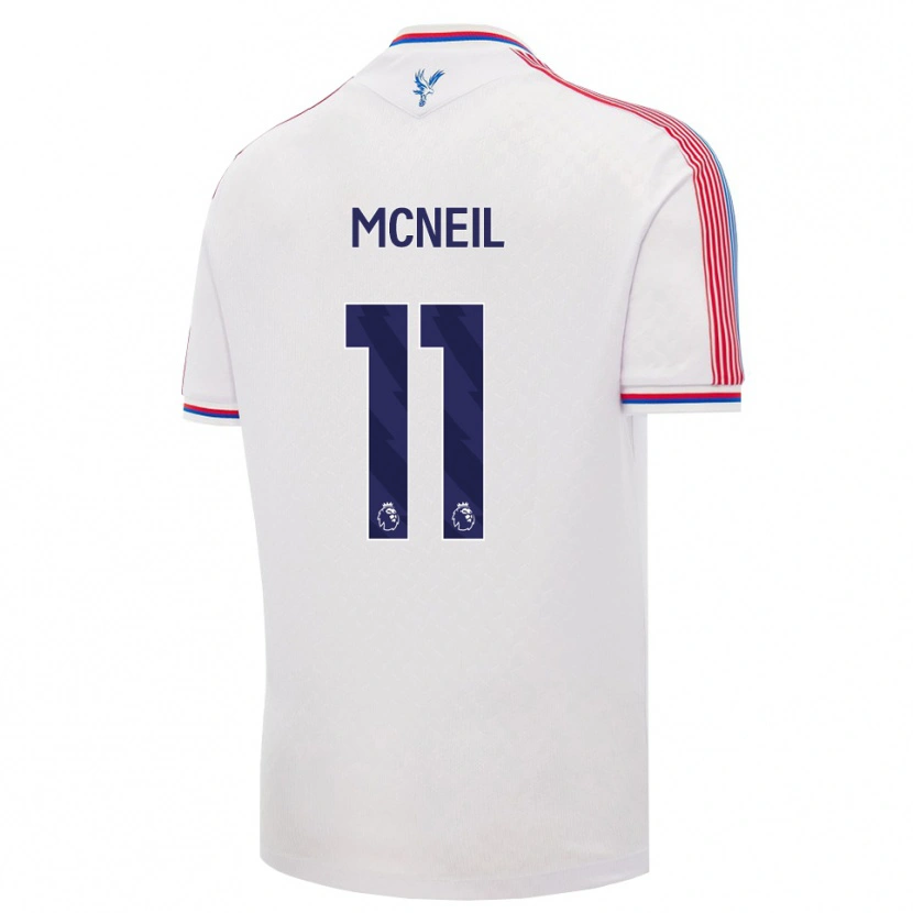 Danxen Damen Dwight Mcneil #11 Weiß Rot Blau Heimtrikot Trikot 2026/27 T-Shirt Österreich