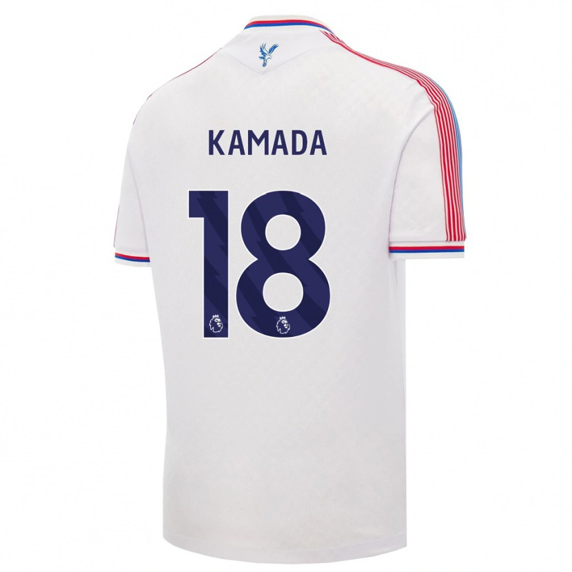 Danxen Damen Daichi Kamada #18 Weiß Rot Blau Heimtrikot Trikot 2026/27 T-Shirt Österreich
