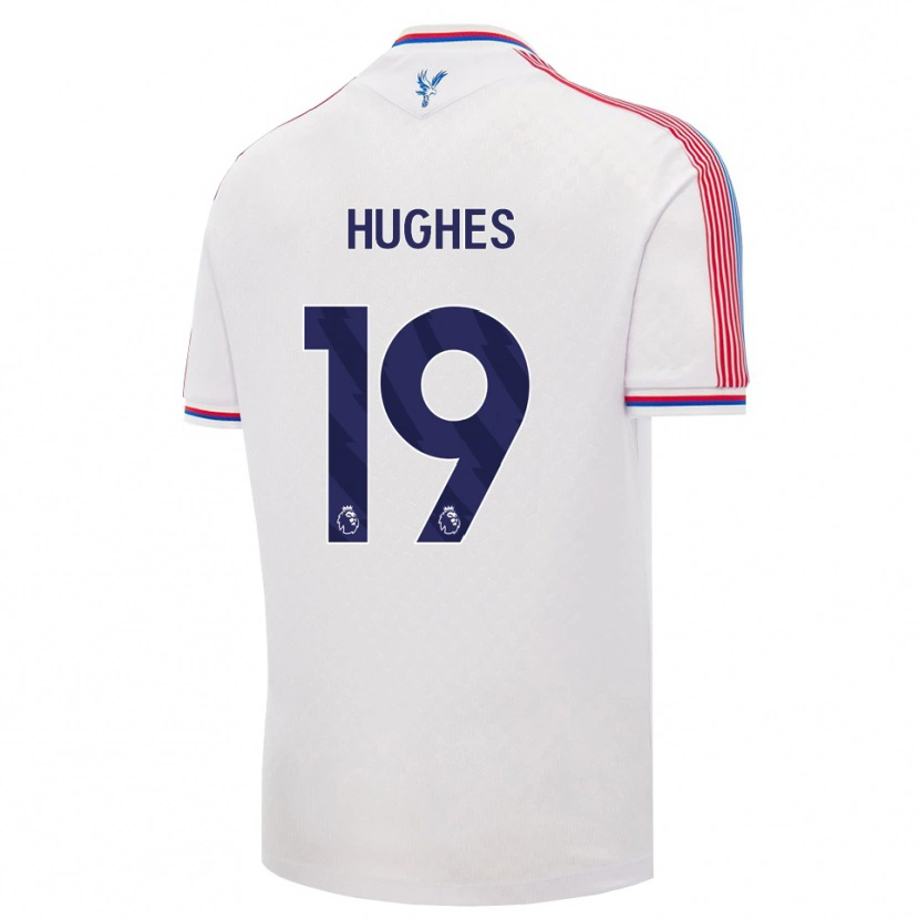 Danxen Damen Will Hughes #19 Weiß Rot Blau Heimtrikot Trikot 2026/27 T-Shirt Österreich