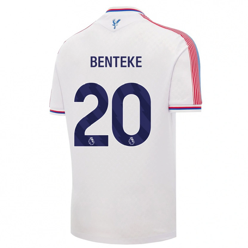Danxen Damen Christian Benteke #20 Weiß Rot Blau Heimtrikot Trikot 2026/27 T-Shirt Österreich