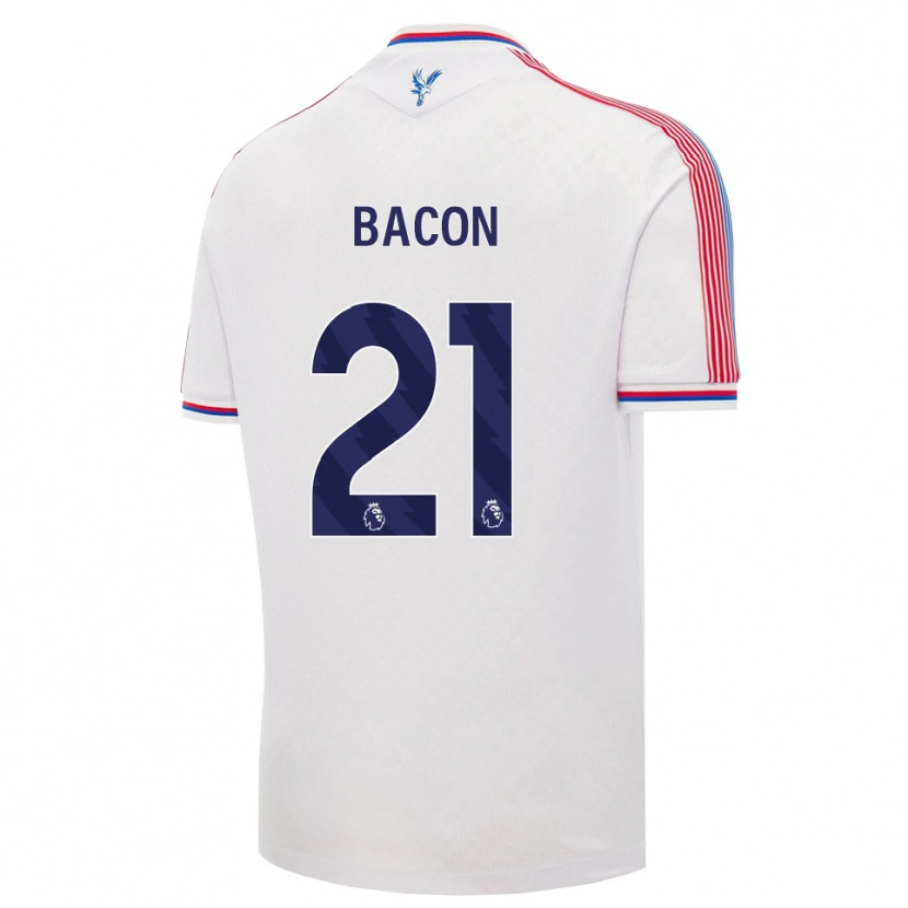 Danxen Damen Skye Bacon #21 Weiß Rot Blau Heimtrikot Trikot 2026/27 T-Shirt Österreich