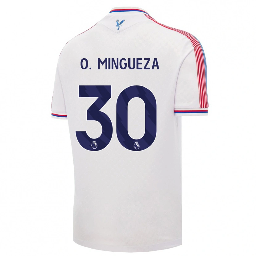 Danxen Damen Óscar Mingueza #30 Weiß Rot Blau Heimtrikot Trikot 2026/27 T-Shirt Österreich