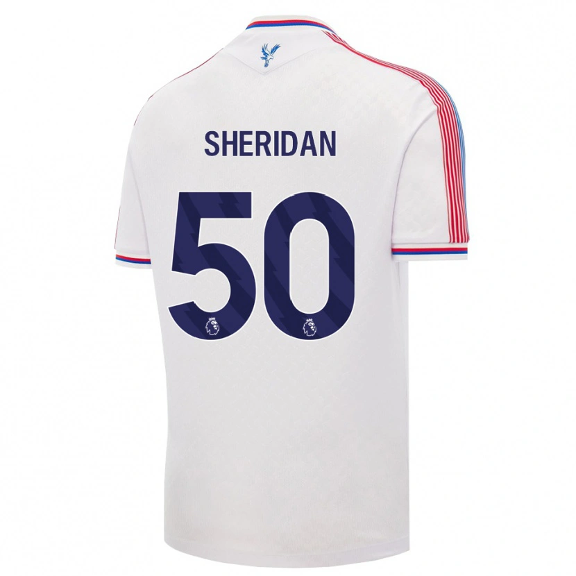 Danxen Damen Joe Sheridan #50 Weiß Rot Blau Heimtrikot Trikot 2026/27 T-Shirt Österreich