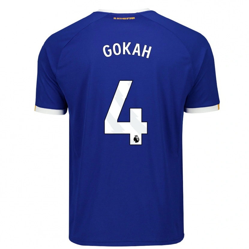Danxen Damen Reuben Gokah #4 Blau Weiß Gelb Heimtrikot Trikot 2026/27 T-Shirt Österreich