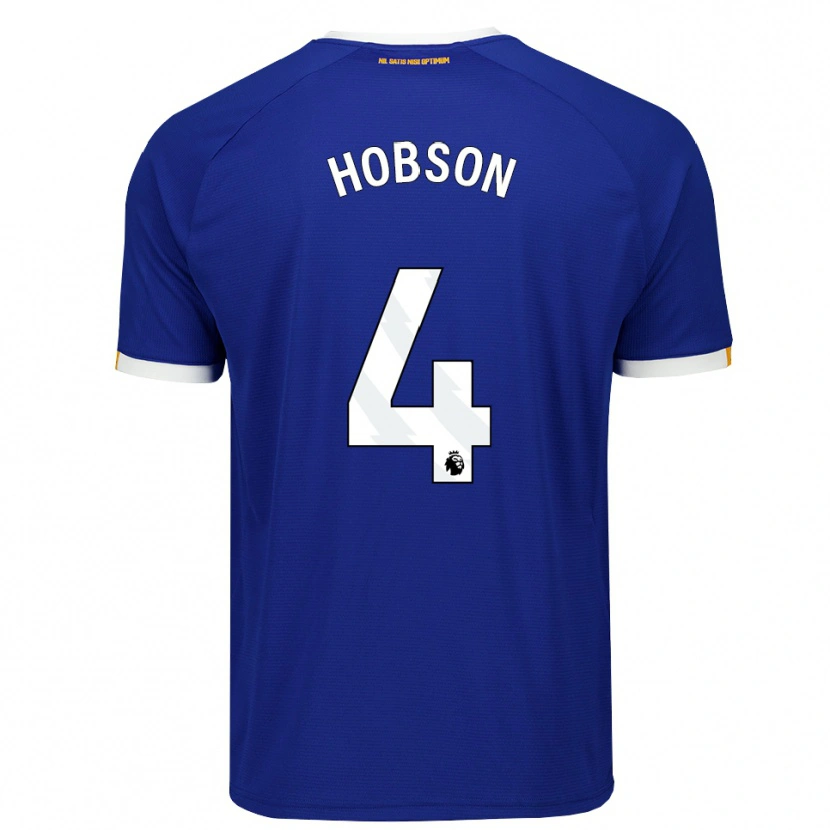 Danxen Damen Issy Hobson #4 Blau Weiß Gelb Heimtrikot Trikot 2026/27 T-Shirt Österreich