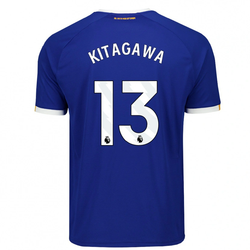 Danxen Damen Hikaru Kitagawa #13 Blau Weiß Gelb Heimtrikot Trikot 2026/27 T-Shirt Österreich