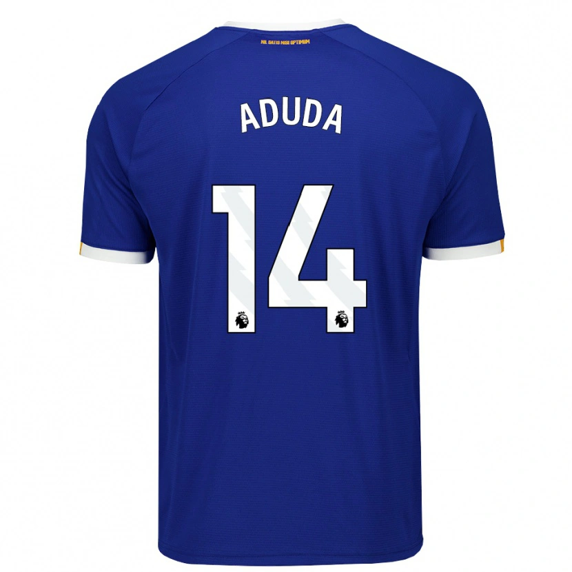 Danxen Damen Rodney Aduda #14 Blau Weiß Gelb Heimtrikot Trikot 2026/27 T-Shirt Österreich