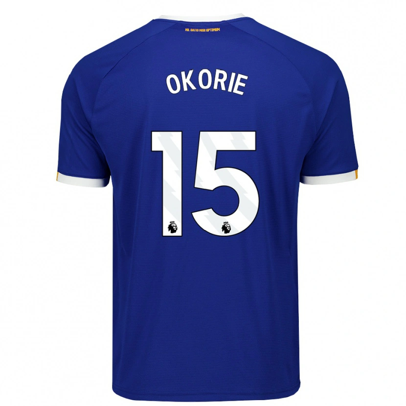 Danxen Damen Levi Okorie #15 Blau Weiß Gelb Heimtrikot Trikot 2026/27 T-Shirt Österreich