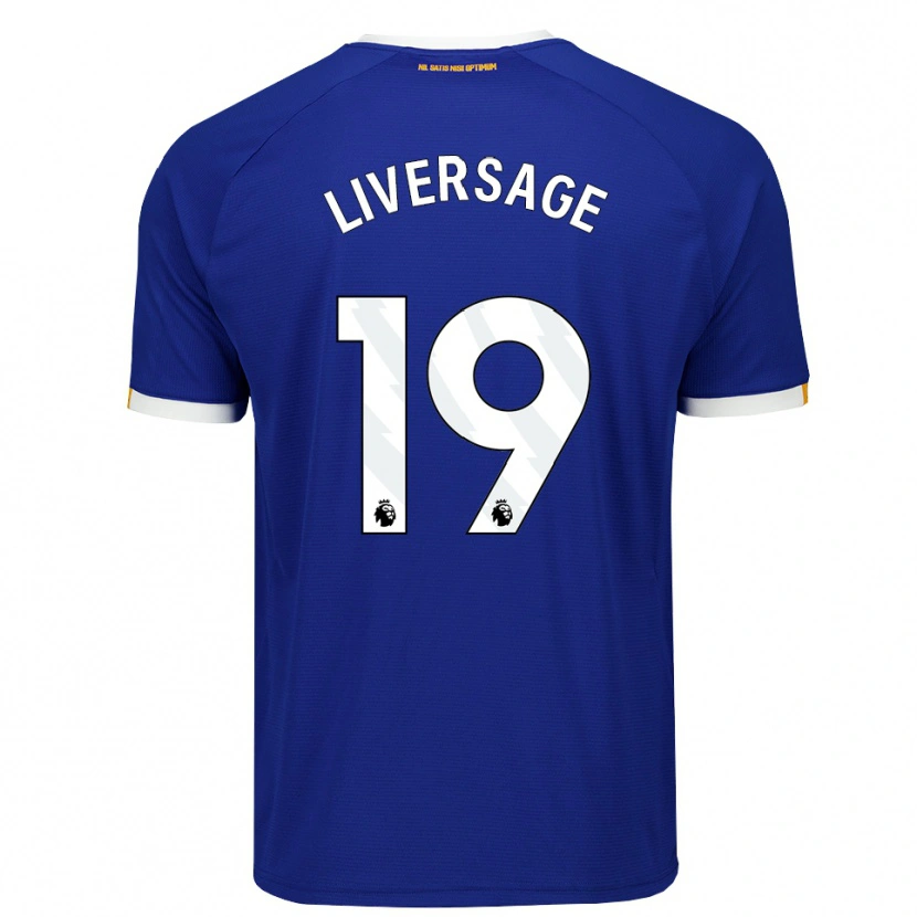 Danxen Damen Leon Liversage #19 Blau Weiß Gelb Heimtrikot Trikot 2026/27 T-Shirt Österreich