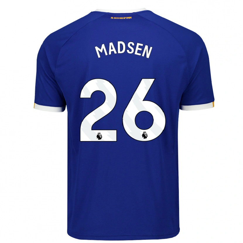 Danxen Damen Rikke Madsen #26 Blau Weiß Gelb Heimtrikot Trikot 2026/27 T-Shirt Österreich