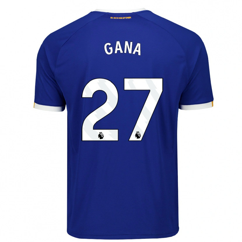 Danxen Damen Idrissa Gueye #27 Blau Weiß Gelb Heimtrikot Trikot 2026/27 T-Shirt Österreich