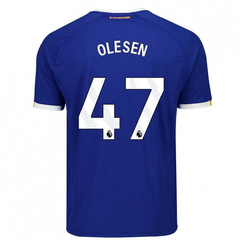 Danxen Damen Karoline Olesen #47 Blau Weiß Gelb Heimtrikot Trikot 2026/27 T-Shirt Österreich