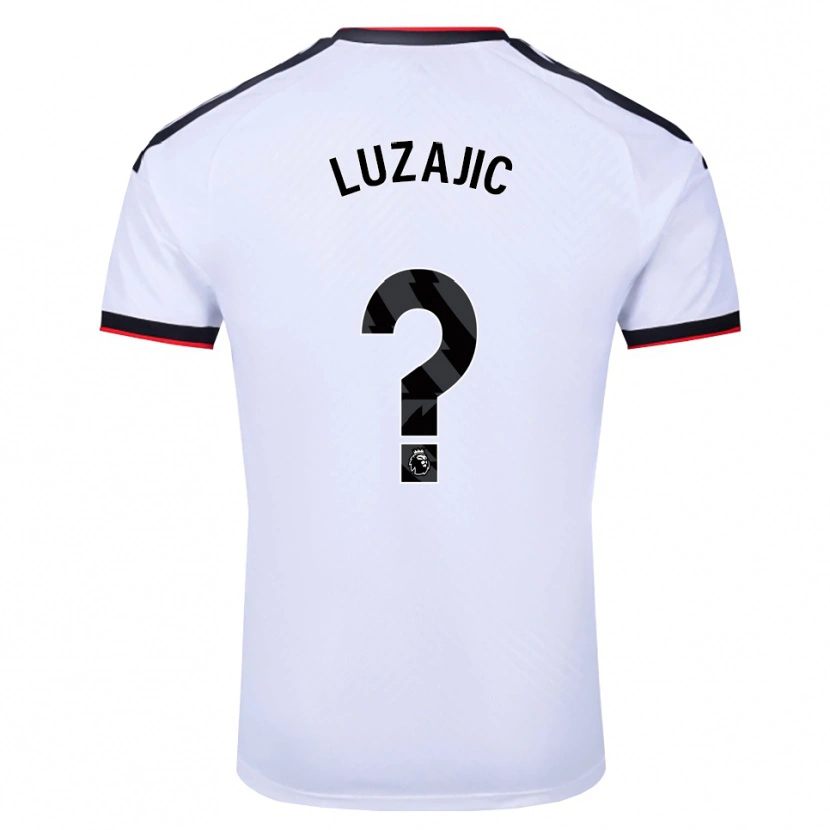 Danxen Damen Stefan Luzajic #0 Weiß Schwarz Rot Heimtrikot Trikot 2026/27 T-Shirt Österreich